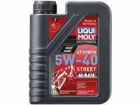 Liqui Moly - 4-Takt Motoröl 4T Synth 5W-40 Street Race 1 l Vollsynthetisches Öl
