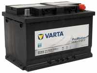 Varta - D33 ProMotive Heavy Duty 12V 66Ah 510A lkw Batterie 566 047 051 inkl. 7,50€