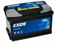 EB712 Excell 12V 71Ah 670A Autobatterie inkl. 7,50€ Pfand - Exide