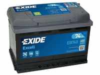 EB740 Excell 12V 74Ah 680A Autobatterie inkl. 7,50€ Pfand - Exide