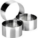 Ibili K&uuml;chenringform Silber 12 Cm Durchmesser