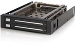 Startech.com Hsb220sat25b Hard Drive Backplane 8,89 Cm (3.5") Frontblende Schwarz