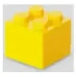 Lego-lunch Box 4 St&uuml;ck, Gelb