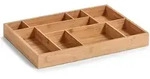 Zeller - Schubladen-organizer, Holz, Natur, 44.5 X 32 X 5 Cm