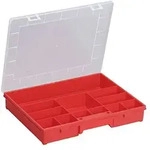 Sortimentskasten Europlus Basic 37/12 Rot/transparent Aufbewahrung - Allit