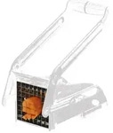 Gefu 13760 Manuelle Schneidemaschine Schwarz Edelstahl