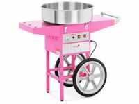 Royal Catering - Zuckerwattemaschine mit Wagen Zuckerwatte Candy Floss Maker 52...