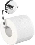 Wenko Vacuum-loc&reg; Toilettenpapierhalter Milazzo, Befestigung Ohne Bohren, Silber