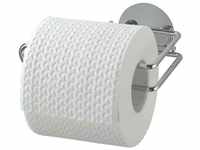 Turbo-Loc® Toilettenpapierrollenhalter, Befestigen ohne bohren, Silber glänzend,