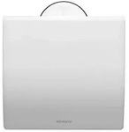 Brabantia Toilettenpapierhalter, Klopapierhalter, Klorollenhalter, Edelstahl Wei&szlig;,