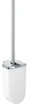 Keuco - Elegance - Toilettenb&uuml;rste Mit Halter, Wei&szlig;/chrom 11664010100