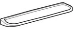 Geberit Renova Wandablage, 500x140mm Wei&szlig; Keratect