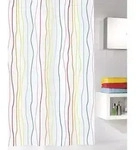 Kleine Wolke - Duschvorhang Jolie Multicolor, 180 X 200 Cm Duschvorh&auml;nge