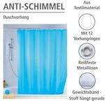 Duschvorhang 180x200, Light Blue Antis. - Wenko