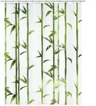 Duschvorhang Bamboo 180x200 Cm Gr&uuml;n Kleine Wolke