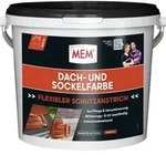 Mem Dach- Und Sockelfarbe 5 Kg Ziegelrot Dachabdichtung