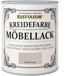 Kreidefarbe M&ouml;bellack 750ml Winter Grau - Rust-oleum