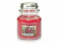 Yankee Candle Duftkerze im Glas Medium – Rot Raspberry