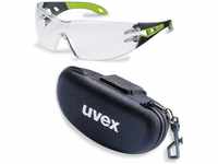 Uvex - Schutzbrille pheos 9192225 im Set inkl. Brillenetui