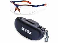Uvex - Schutzbrille i-vo 9160265 im Set inkl. Brillenetui