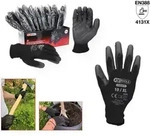 Ks Tools 310.0475 Mikro-feinstrickhandschuhe, Schwarz, 10, 12 Paar