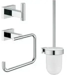 Essentials Cube - Wc-accessoires-set, Verchromt 40757001 - Grohe