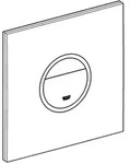 Grohe Veris Light Wc-bet&auml;tigung Mit Led In Blau, Rot, Gelb, Wei&szlig;, Moon White