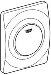 Grohe Urinal-bet&auml;tigung Surf, 116x144mm, Mattchrom, Fertigmontageset F&uuml;r Rapido U