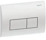 Bet&auml;tigungsplatte Kappa 50 115260461 Seidenglanz-verchromt - Geberit