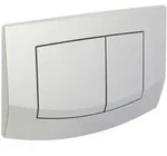 Tece - Wc-bet&auml;tigungsplatte Ambia F&uuml;r Zweimengentechnik Chrom Matt 9240225
