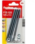 Fischer - Gewindeanker Fis M6 X 110 Mm - 4 St&uuml;ck Gewindestangen