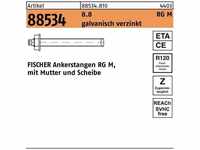 Fischer - Ankerstange r 88534 m.Mutter/Scheibe rg m 16 x 270 8.8 galvanisch...