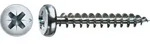 Spax - Universalschraube, 3 X 15 Mm, 1000 St&uuml;ck, Vollgewinde, Halbrundkopf,