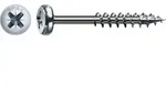 Spax - Universalschraube 5 X 90 Mm Halbrundkopf Kreuzschlitz Z Teilgewinde 4cut Wirox