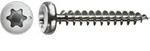 Spax - Edelstahlschraube, 3 X 20 Mm, 200 St&uuml;ck, Vollgewinde, Halbrundkopf, T-star