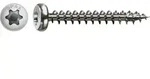 Spax - Edelstahlschraube, 4 X 20 Mm, 200 St&uuml;ck, Vollgewinde, Halbrundkopf, T-star