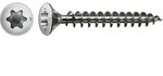 Spax - Edelstahl 3 X 25 Mm Linsensenkkopf T-star Plus Vollgewinde S-spitze Edelstahl