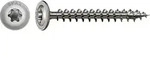 Spax - Holzbauschrauben Tellerkopf 8x50 Mit Vollgewinde Tx40, Eta 12/0114, Edelstahl
