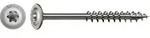Spax - Edelstahl 8 X 140 Mm Tellerkopf T-star Plus Teilgewinde 4cut Edelstahl