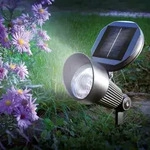 Solar-gartenstrahler Esotec Spotlight, Led Kaltwei&szlig;