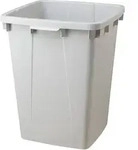 Graf Mehrzweck-beh&auml;lter Eckig 90 Liter Grau