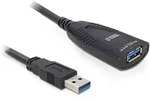 Delock Usb-verl. Usb3.0 Typ A - Typ A St/bu Aktiv 5,00m (83089)