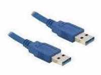 DeLOCK USB-Kabel USB3.0 Typ A - Typ A St/St 1,50m blau (82430)