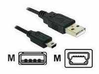 USB-Kabel USB2.0 Typ a - mini-B 5pin St/St 0,70m (82396) - Delock