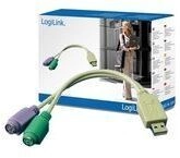 Logilink Usb 1.1 Anschlusskabel [1x Usb 1.1 Stecker A - 2x Ps/2-buchse] 15.00...