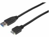 USB-Kabel usb 3.2 Gen1 (usb 3.0 / usb 3.1 Gen1) usb-a Stecker, USB-Micro-B 3.0