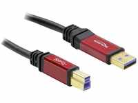 Delock USB-Kabel USB 3.2 Gen1 (USB 3.0 / USB 3.1 Gen1) USB-A Stecker, USB-B Stecker