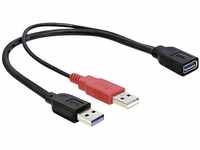 USB-Kabel usb 3.2 Gen1 (usb 3.0 / usb 3.1 Gen1) usb-a Stecker, usb-a Buchse 0.30 m