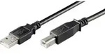 Goobay - Usb-kabel &reg; Hi-speed 1,8m Schwarz &reg; Hi-speed 1,8m Schwarz