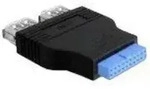 Delock Usb 3.2 Gen 1 (usb 3.0) Adapter [1x Usb 3.2 Gen 1 Buchse Intern 19pol. (usb